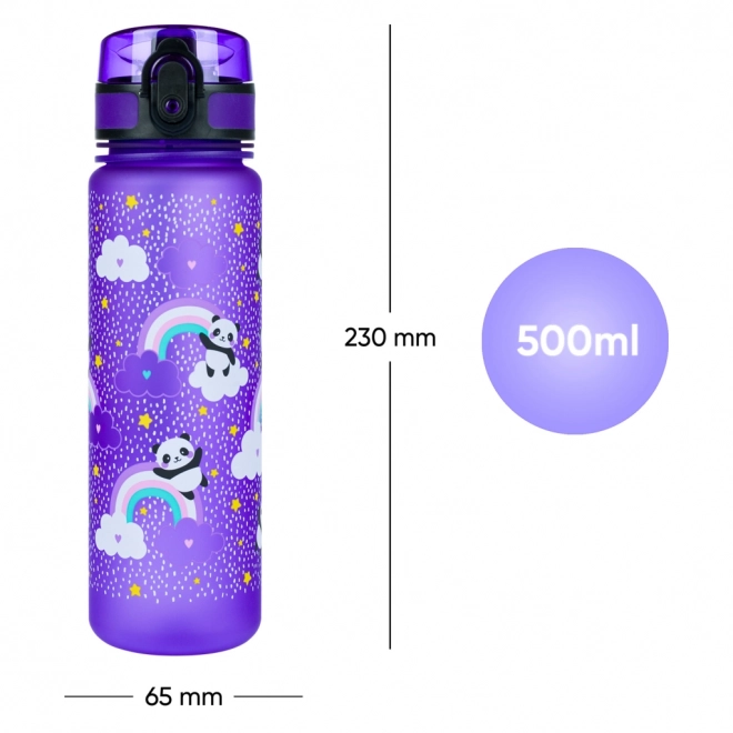 BAAGL Bouteille en Tritan Jungle Panda, 500 ml