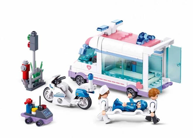 Sluban Métropolis M38-B1213 Ambulance mobile de premiers secours