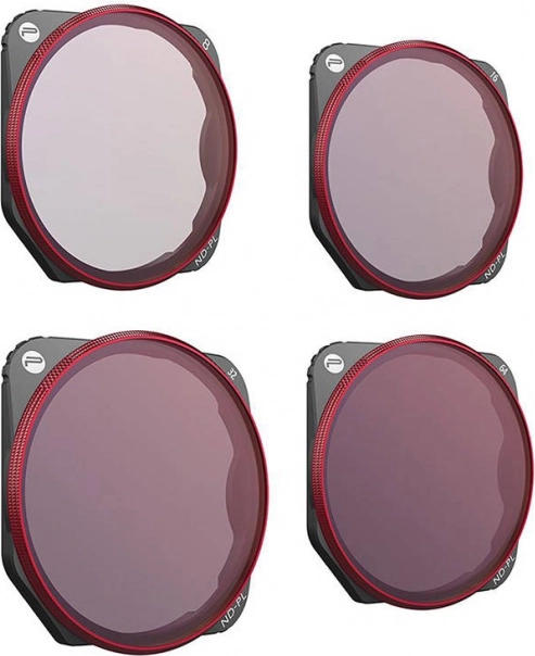 Lot de 4 filtres PGYTECH ND-PL 8/16/32/64 pour DJI Mavic 3 / Mavic 3 CINE (P-26A-034)