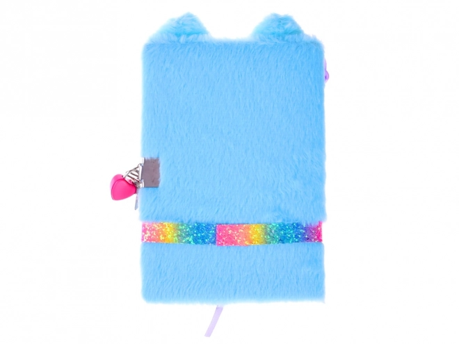 Journal Secret avec Clé Chat Bleu