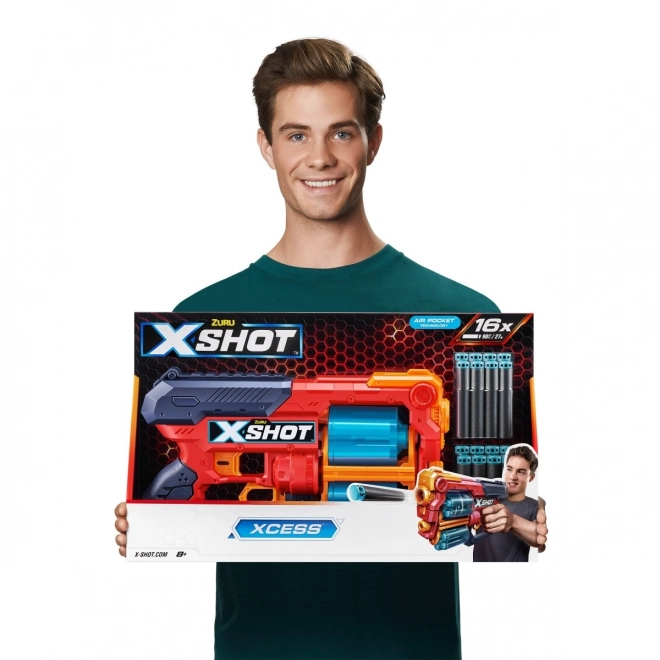 Lanceur X-Shot Excel Xcess (16 flèches) orange