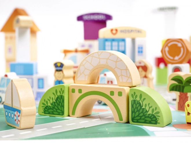 Puzzle éducatif en bois 120 pièces