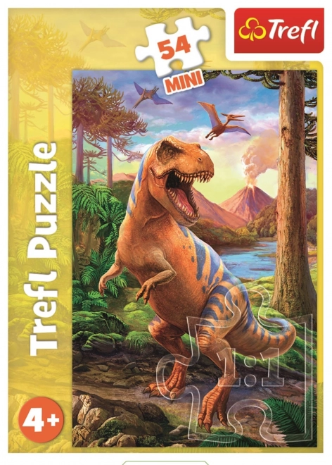 TREFL Puzzle Dinosaures Incroyables : Tyrannosaurus 54 pièces