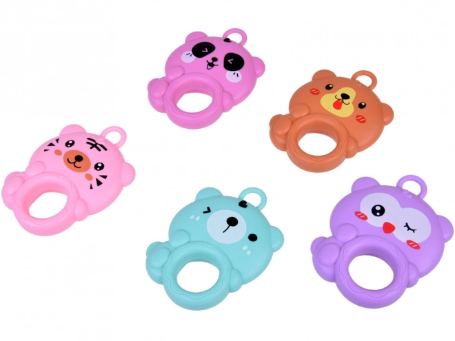 Tapis d'éveil jouet pour bébés 3 en 1 rose