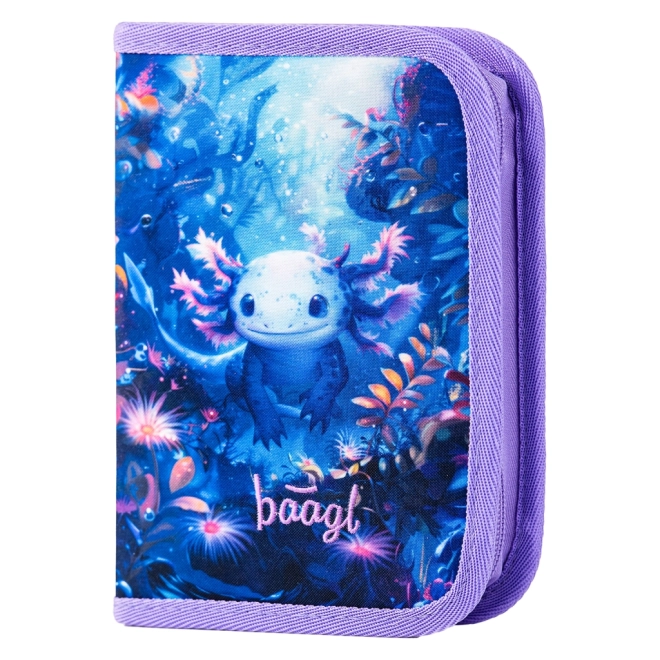 Set scolaire Baagl Ergo Axolotl : cartable, trousse et sac