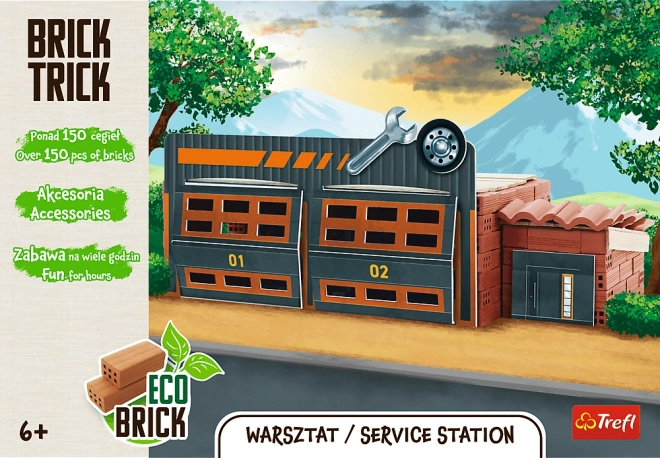 TREFL BRICK TRICK Réparation Auto L 150 pièces