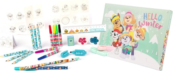 Calendrier de l’Avent PAT’ PATROUILLE – kit créatif pour enfants