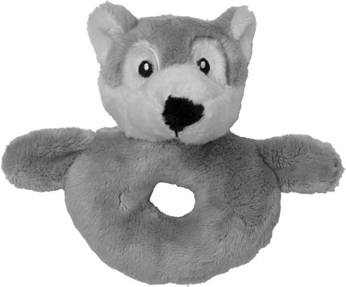 hochet souple loup Nature Planet