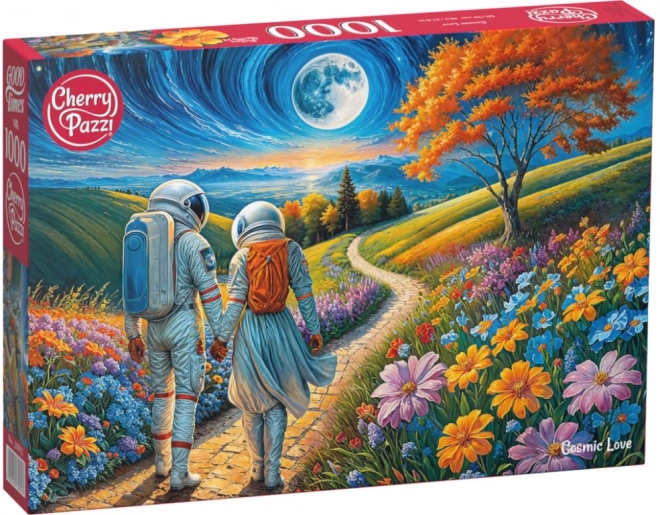 Puzzle Amour Cosmique avec 1000 pièces