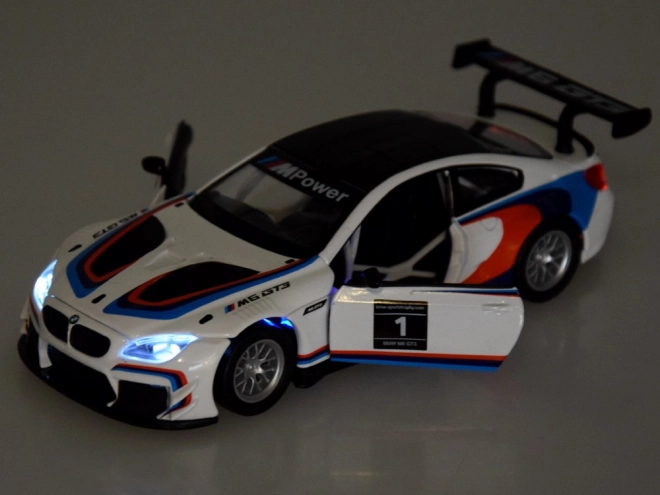 Modèle réduit en métal de la voiture de sport BMW M6 GT3