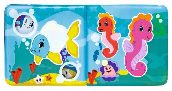 Livre magique pour le bain avec des animaux