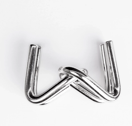 Métal poli pour une manipulation confortable