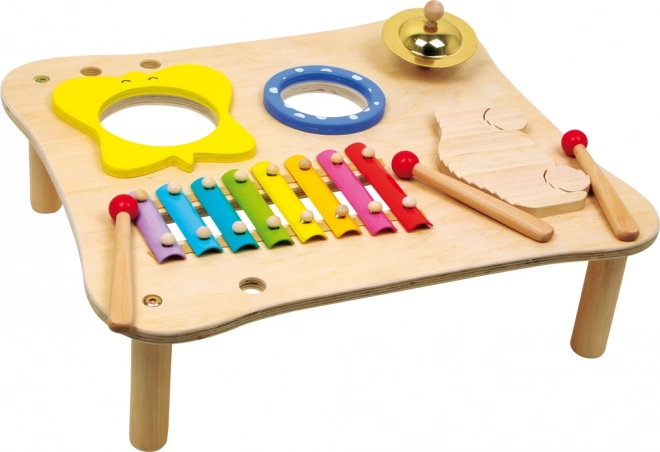Guéridon musical Small Foot en bois Deluxe