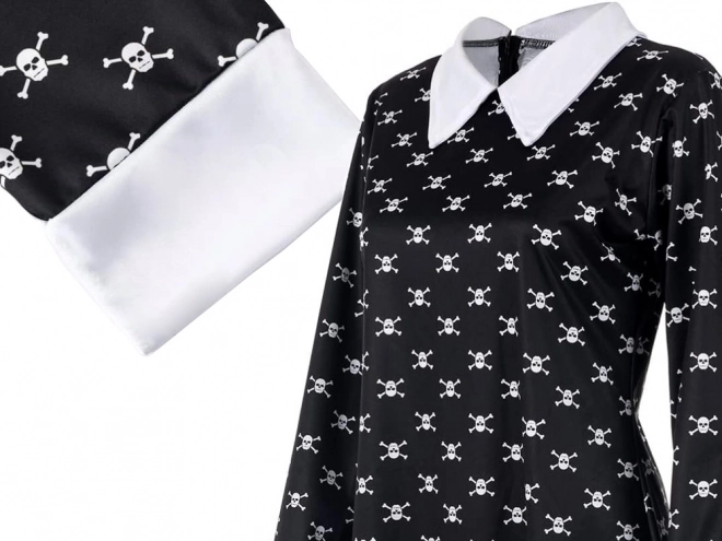 Costume d'Halloween Mercredi Addams pour enfants