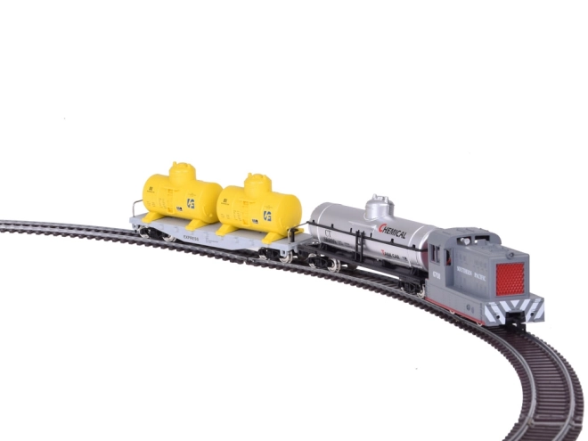 Ensemble électrique avec unité de contrôle et train de marchandises