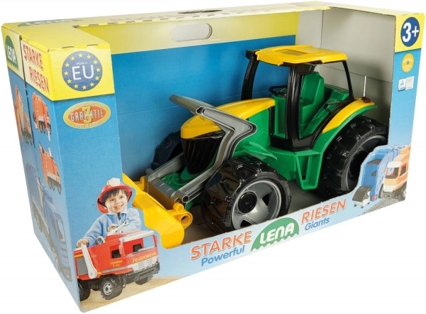 Tracteur pour enfants avec benne Vert-Jaune