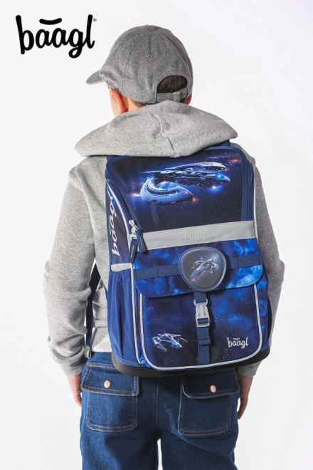 Cartable scolaire Zippy Vaisseau spatial