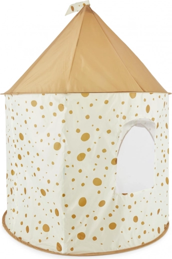 Design à pois avec fenêtres transparentes