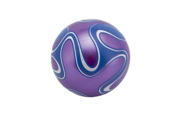 Balle colorée en plastique gonflée 15 cm en filet