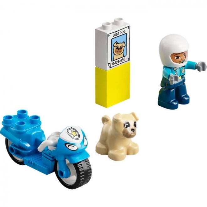 LEGO Duplo 10967 Moto de Police