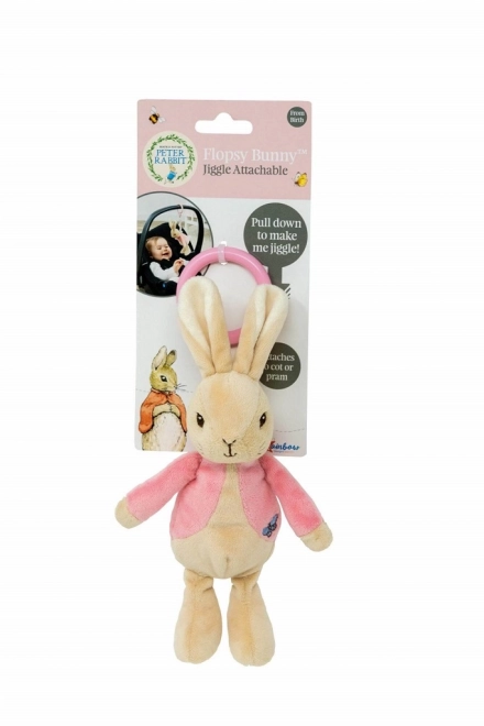 lapin en peluche Flopsy à suspendre