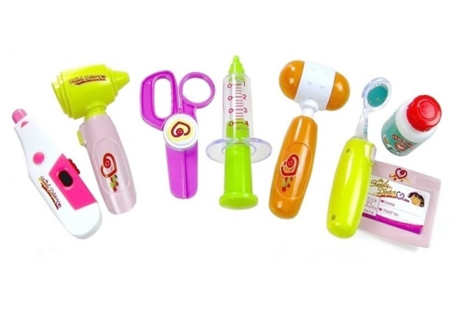 Mallette avec accessoires pour médecin