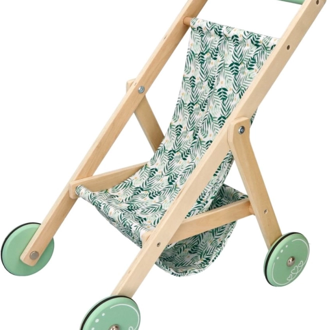Bois naturel et roues silencieuses