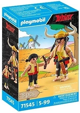 Astérix set Cebullanka avec Grzanka et Pepe