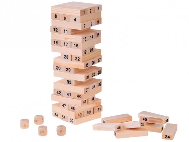 Jeu de tour en bois