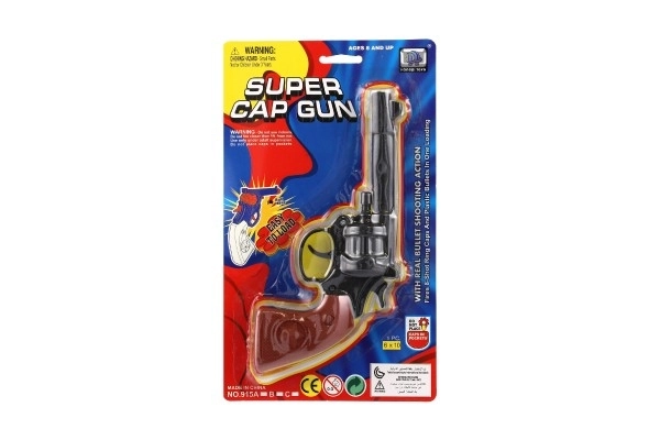 Revolver à capsules 8 coups en plastique