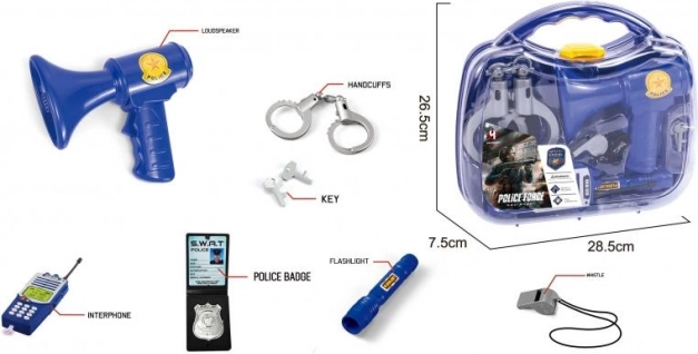 Valise de police pour enfants PLEJO