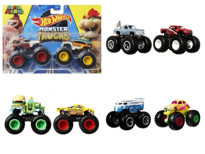 Combat de démolition de monster trucks Hot Wheels