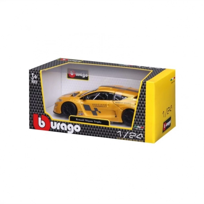Bburago 1:24 Renault Mégane Trophy Métallique Jaune 18-22115