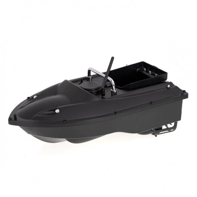 Bateau appât RC noir
