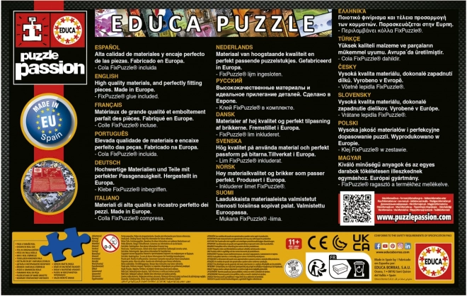 EDUCA Puzzle Plaisir sous-marin 500 pièces