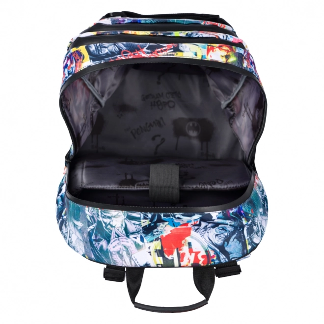BAAGL 3 SET Skate Batman Comics : sac à dos, trousse, sac