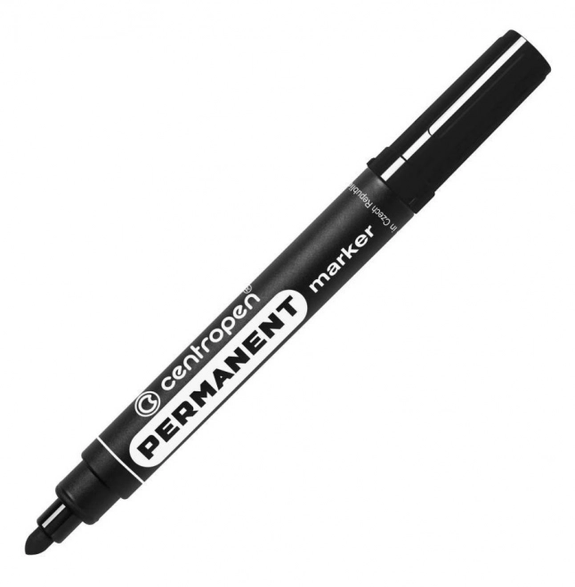 Marqueur Permanent CENTROPEN 2,5mm Noir