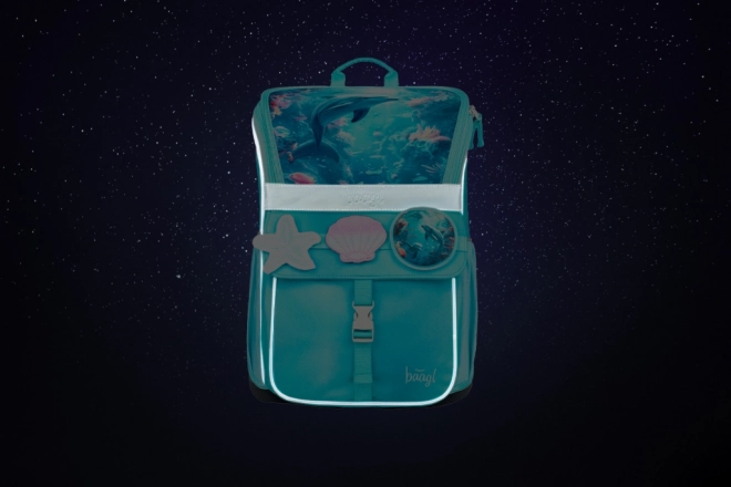 Ensemble d'affaires scolaires Baagl Zippy Dauphin