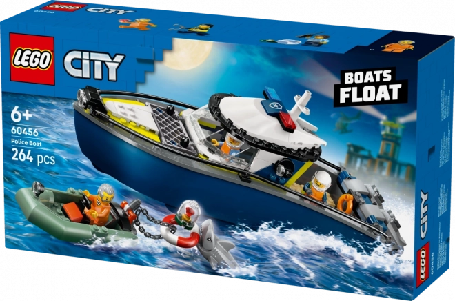 LEGO City Poursuite en bateau de police