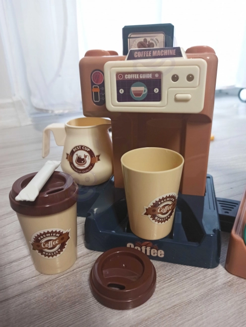 Cafetière ludique pour enfants avec accessoires WOOPIE