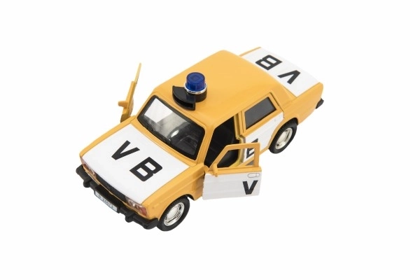 Voiture de police VB Lada à remontoir avec lumière et son