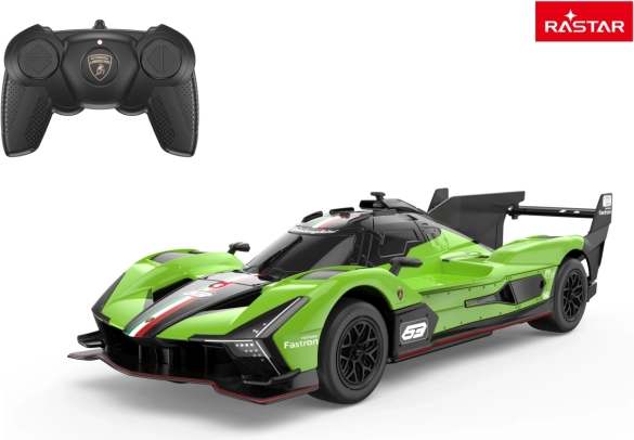 Voiture R/C 1:24 LAMBORGHINI SC63 verte par Rastar