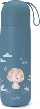 Thermos avec poignée en silicone 400 ml, Powder Blue