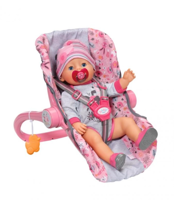 3-en-1 : porte-bébé, siège et balancelle