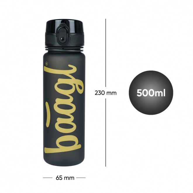 BAAGL Bouteille Tritan pour Boire Logo Or