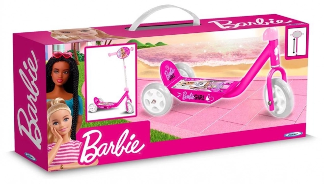 Trottinette à trois roues pour enfants Stamp Barbie