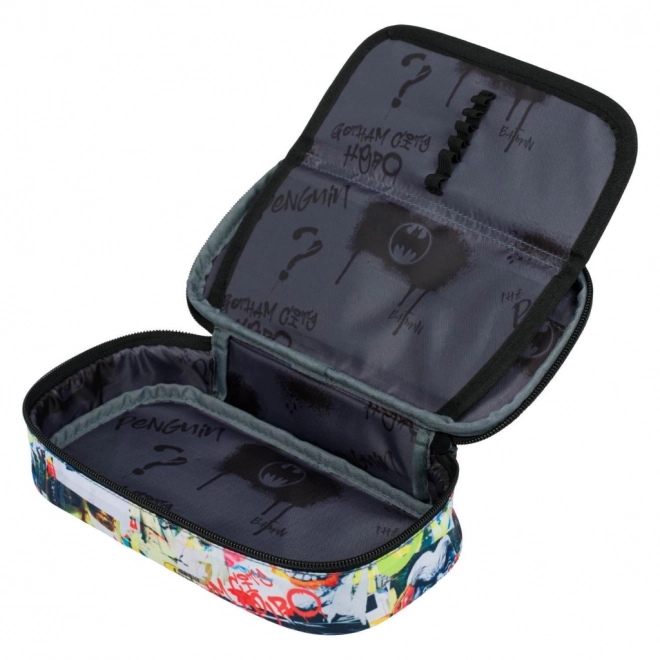 BAAGL 3 SET Skate Batman Comics : sac à dos, trousse, sac