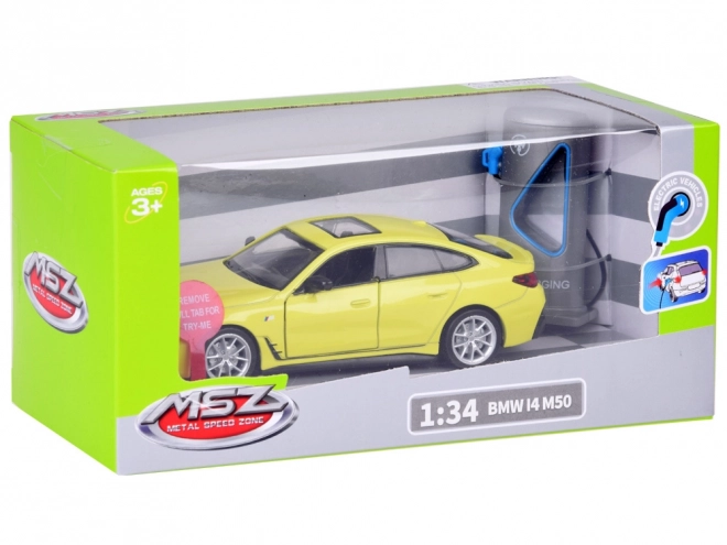 Modèle de voiture BMW i4 M50 Gran Coupe