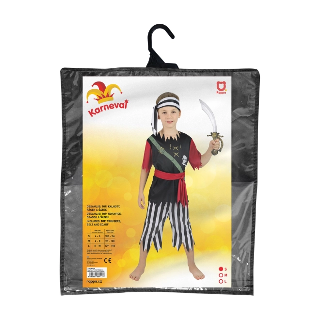Costume pirate pour enfants avec foulard