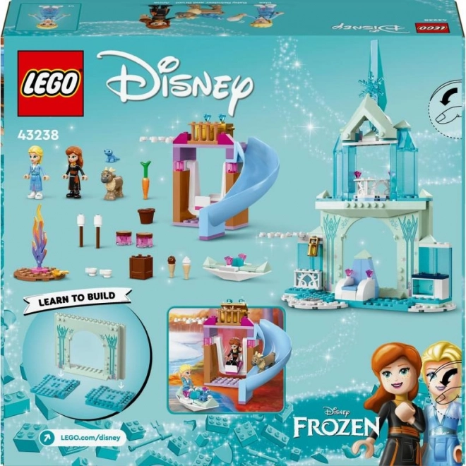 LEGO Disney Princesse 43238 Elsa et le château de la Reine des neiges